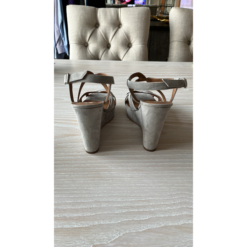 BP Sky Wedge Sandal Nordstrom in grey suede size 9 NWOT - Picture 11 of 15